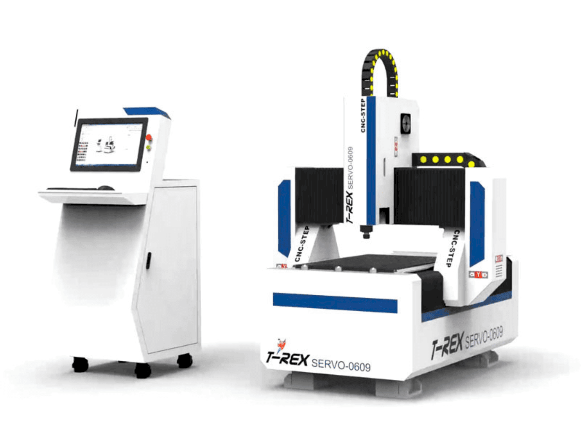 Vooraanzicht van T-Rex Servo-0609 machine