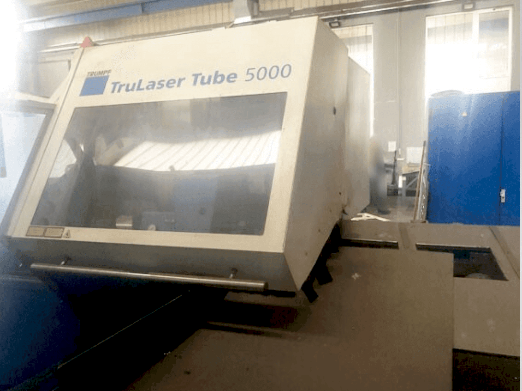 Vooraanzicht van TRUMPF tru laser tube 5000 machine