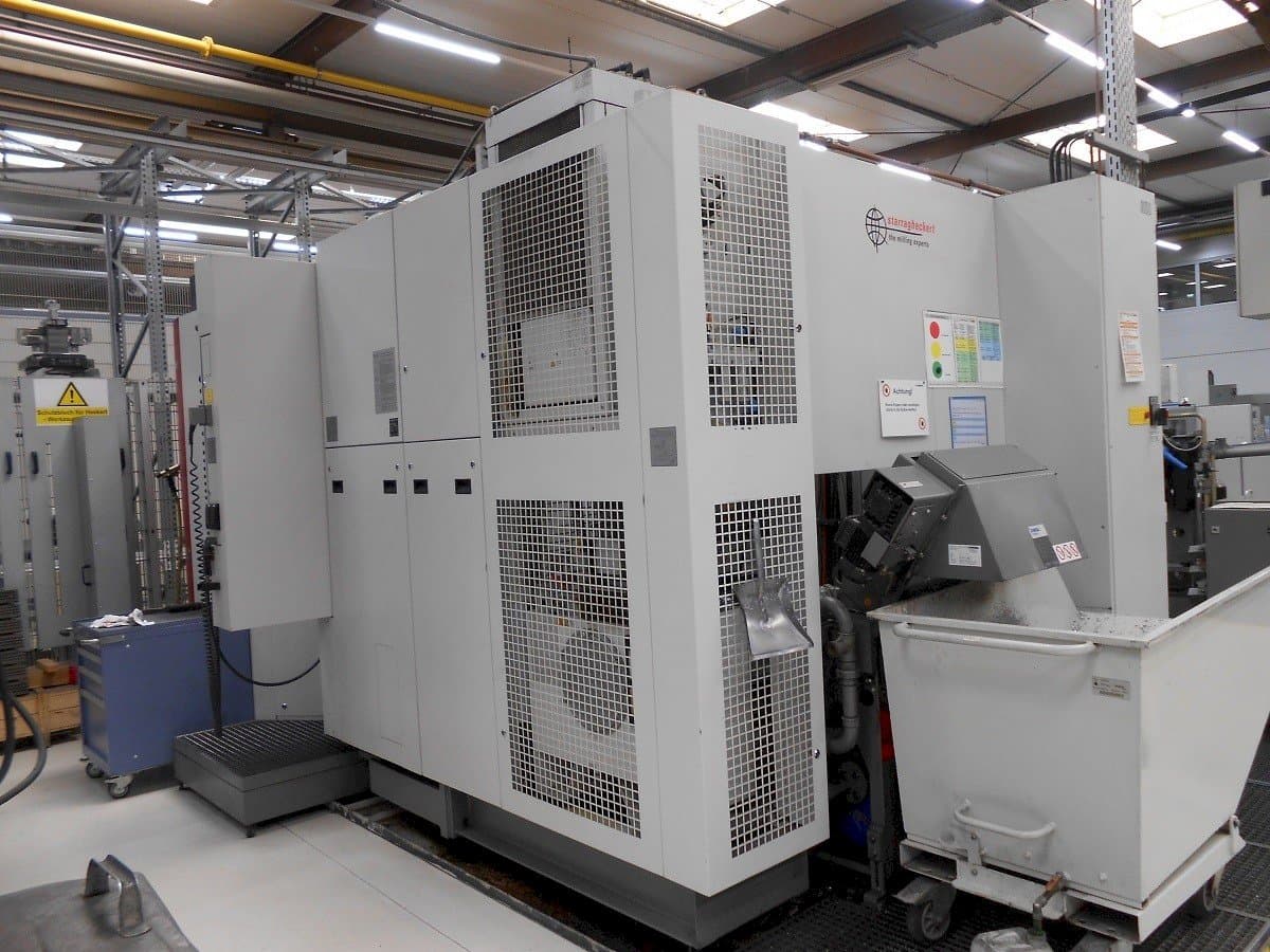 Linkerzijdeaanzicht van Heckert HEC 500 D XXL machine