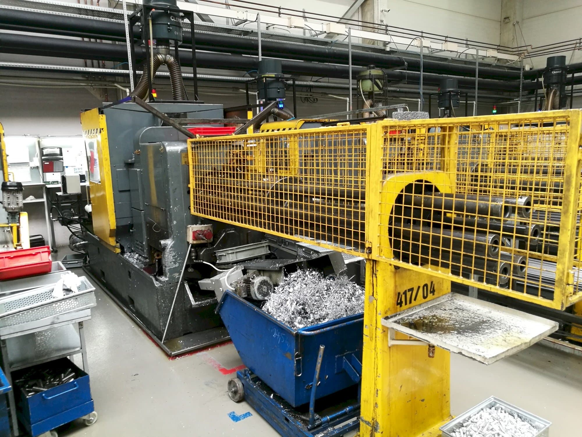 Vooraanzicht van Wickman 1 3/8"-6 machine