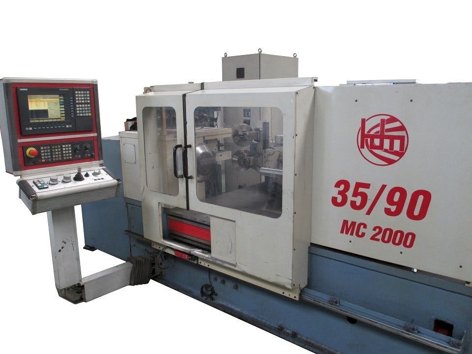 Vooraanzicht  van HDM 35/90 MC 2000  machine