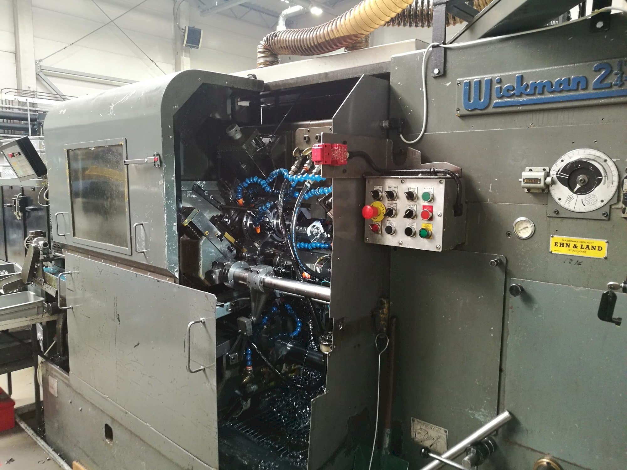 Vooraanzicht van Wickman 2 1/4"-6 machine