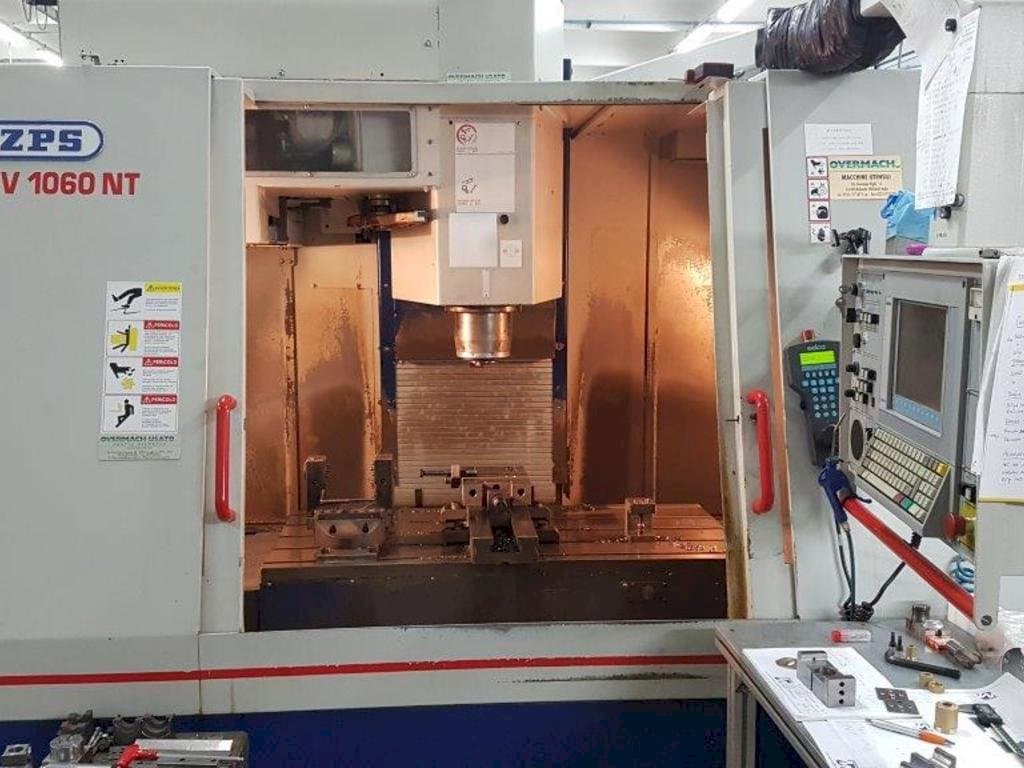 Vooraanzicht van ZPS MCFV 1060NT machine