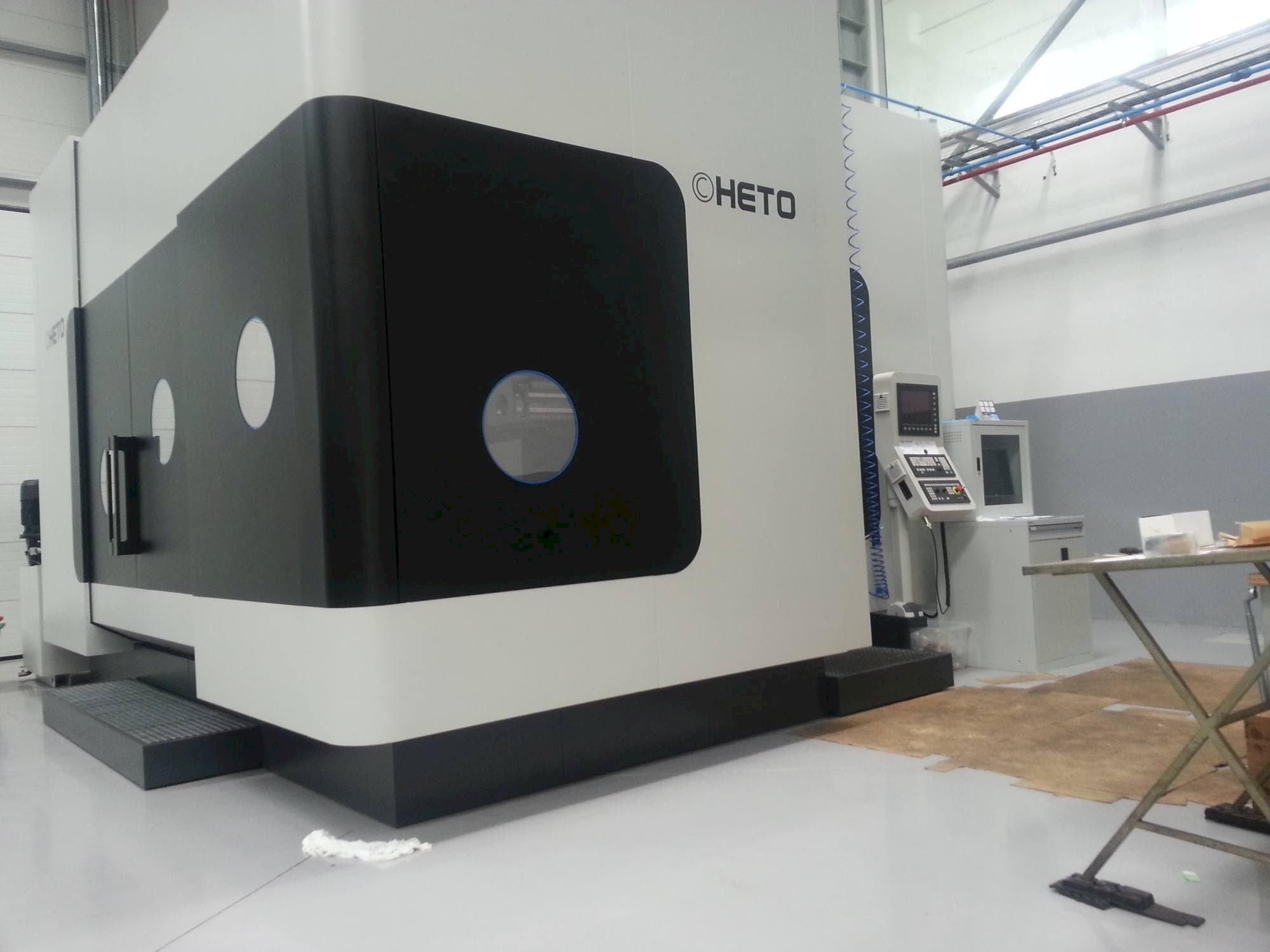 Vooraanzicht van CHETO IX3000 machine