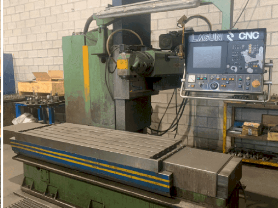 Vooraanzicht van LAGUN FBF 1800 machine