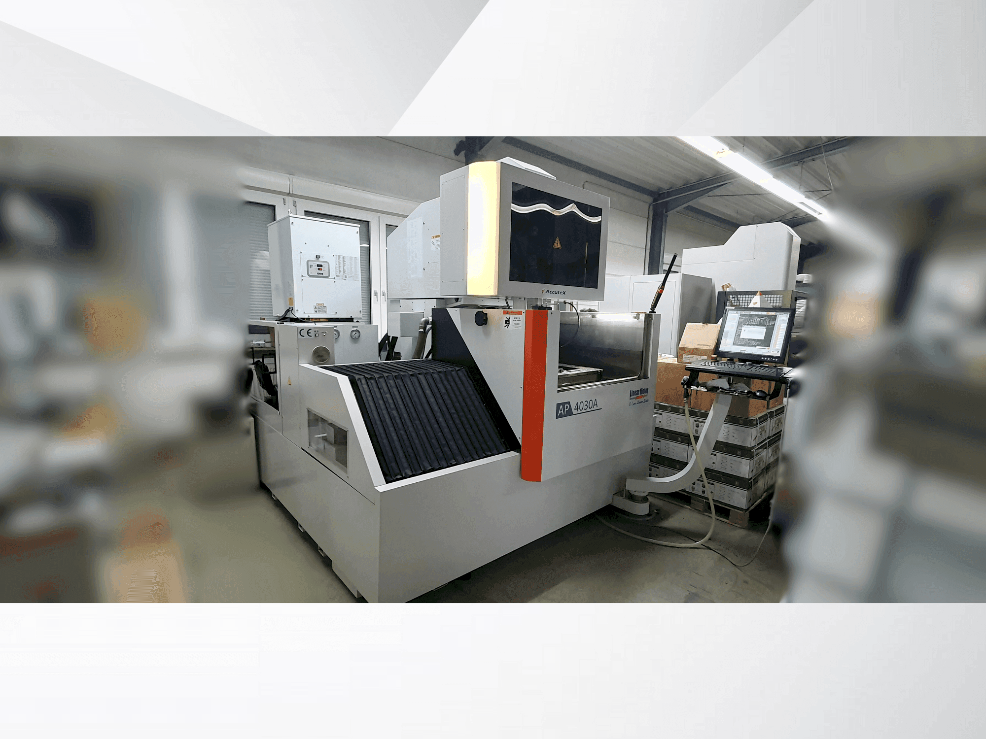 Vooraanzicht  van AccuteX AP 4030A  machine