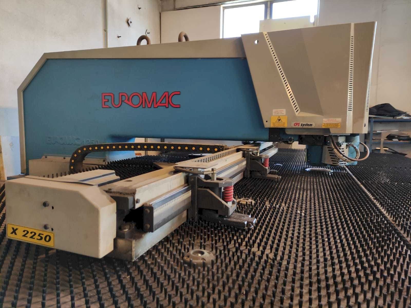 Linkerzijdeaanzicht van Euromac ZX 1250/30 machine