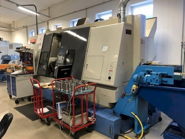Vooraanzicht van Mazak Integrex 300SY machine