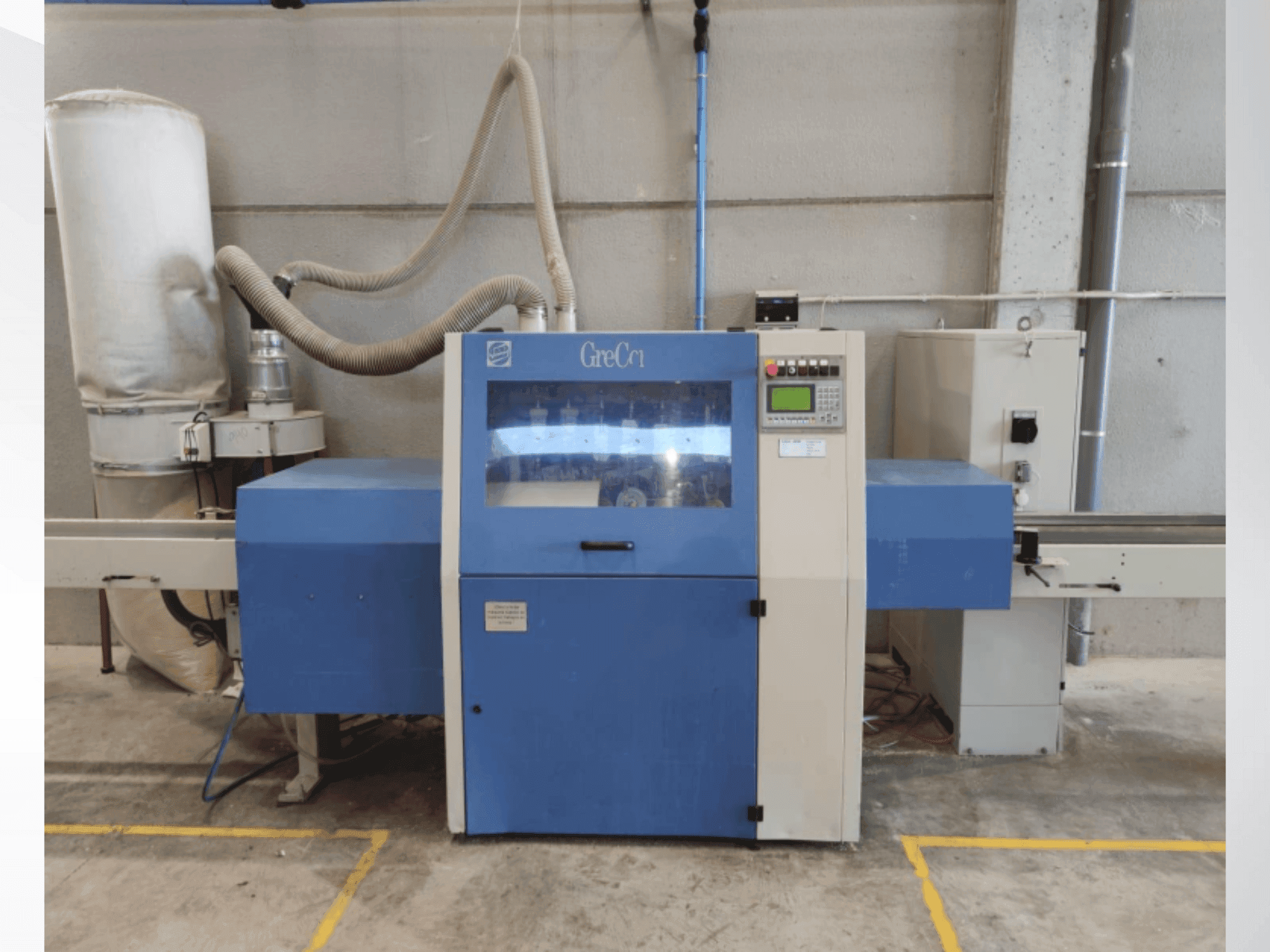 Vooraanzicht van Grecon Dimter OptiCut 204 R machine