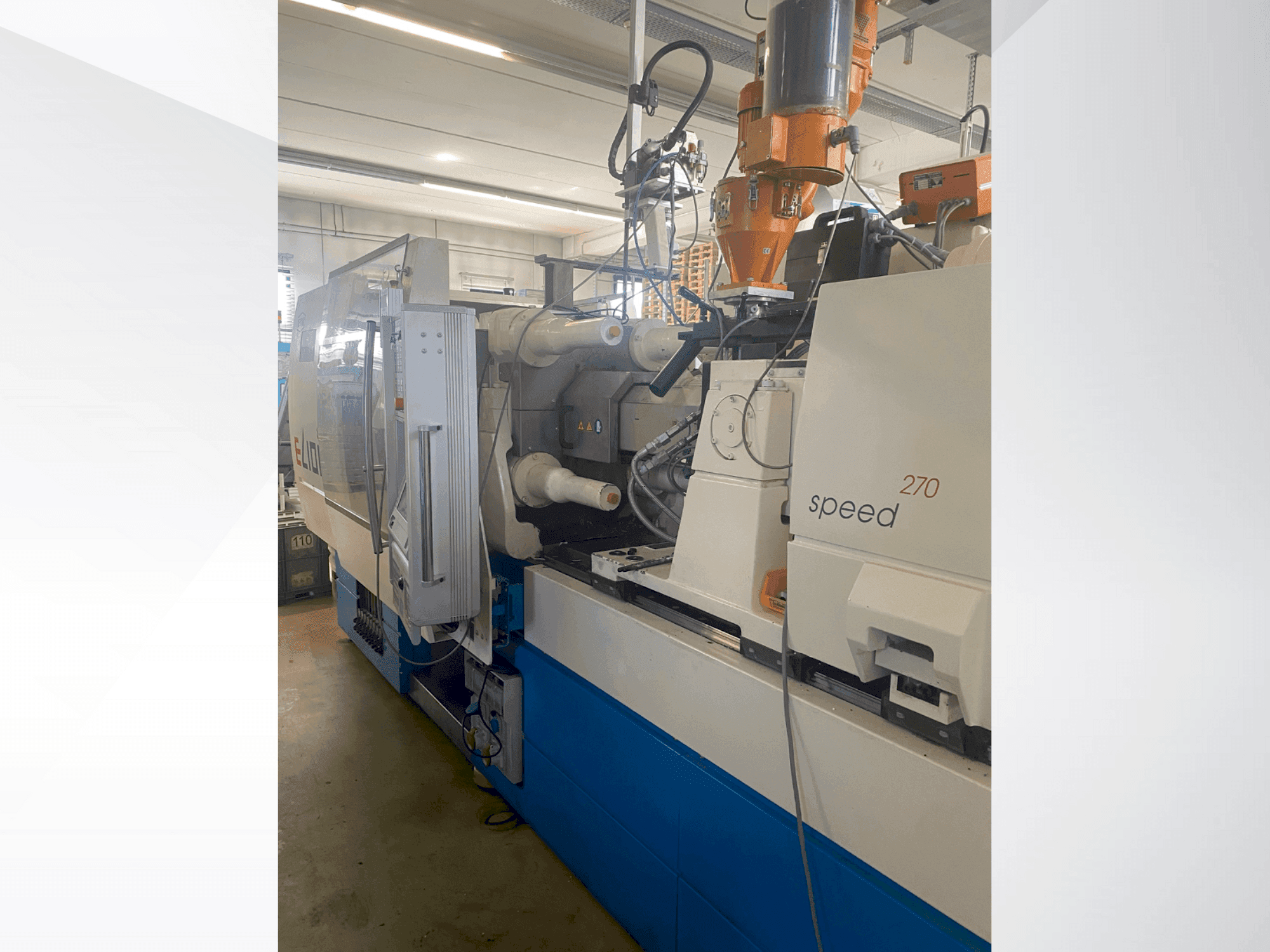 Vooraanzicht van Netstal ELION 800-270 S machine