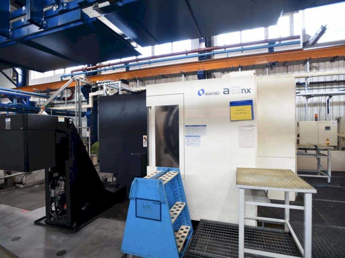Vooraanzicht  van Makino a61nx Pro 6  machine