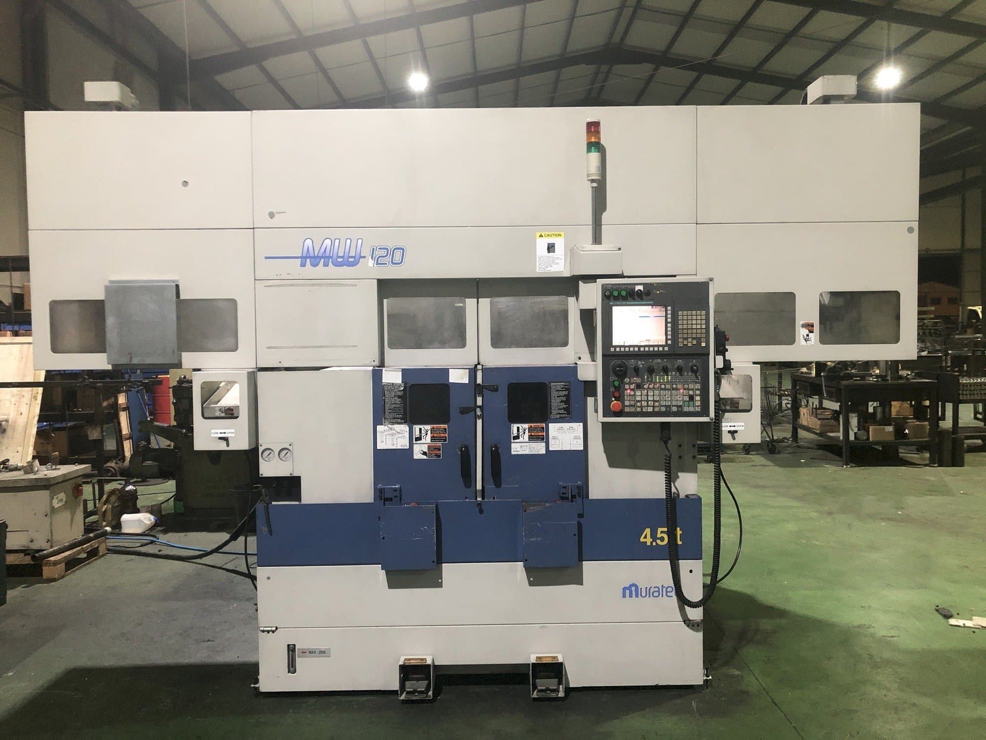 Vooraanzicht van Muratec MW 120 GT machine