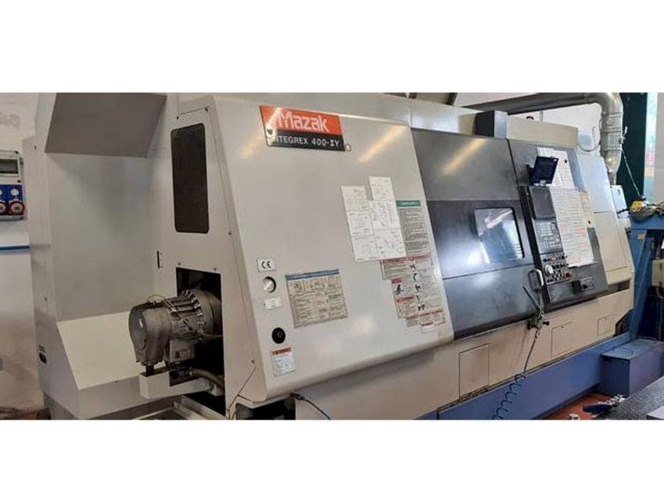 Vooraanzicht van Mazak Integrex 400-II Y machine