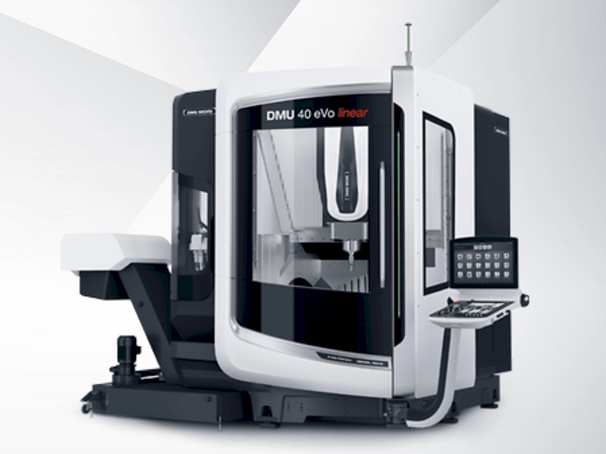 Vooraanzicht van DMG MORI DMU 40 eVo machine
