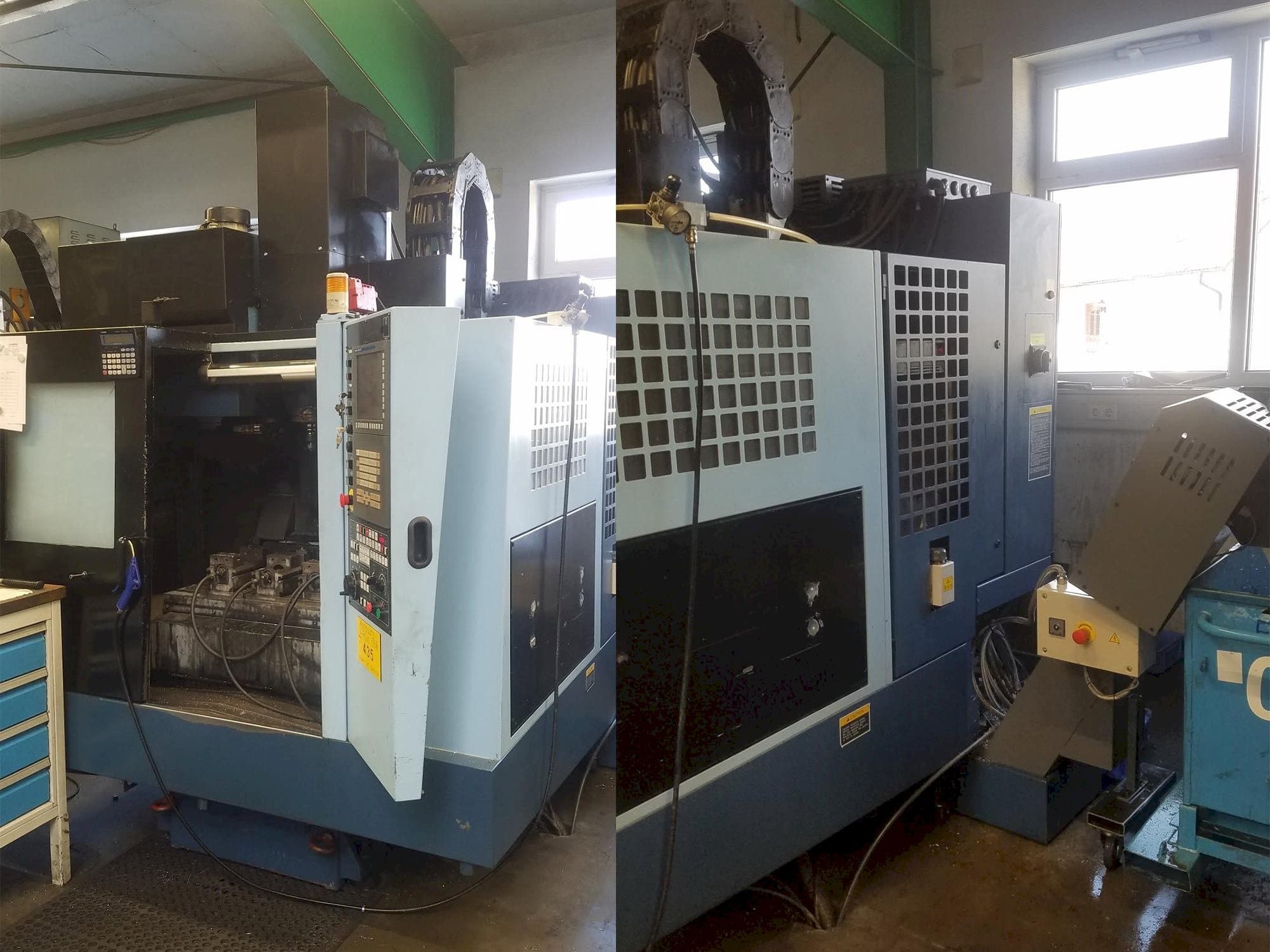 Vooraanzicht van Matsuura 550 V-Plus machine