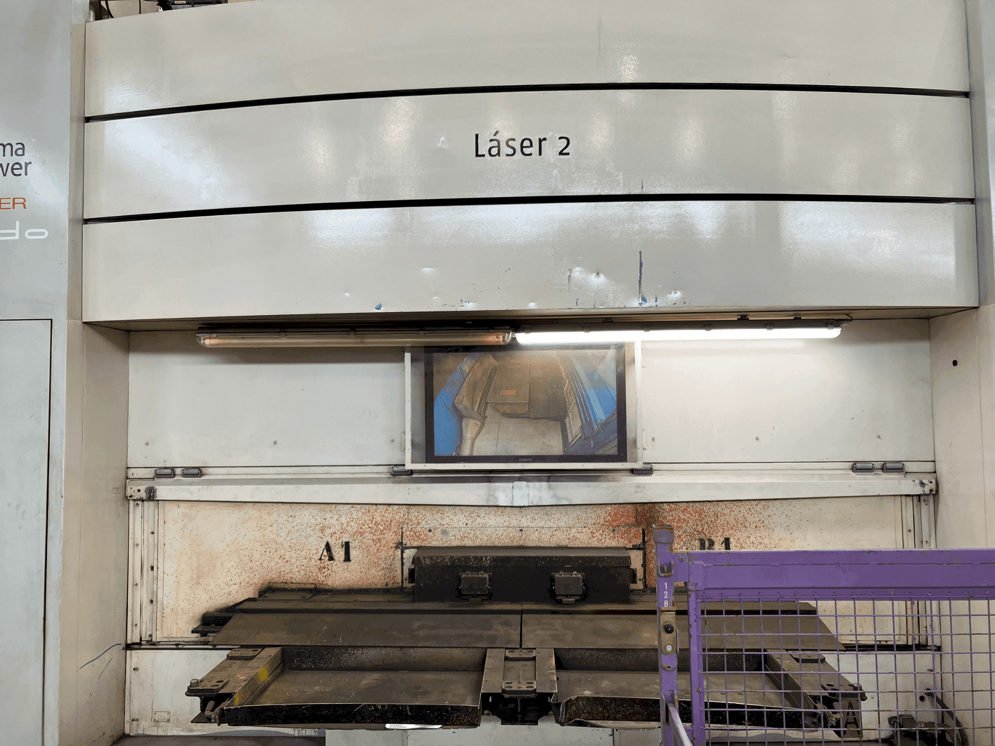 Vooraanzicht  van Prima Power Rapido  machine