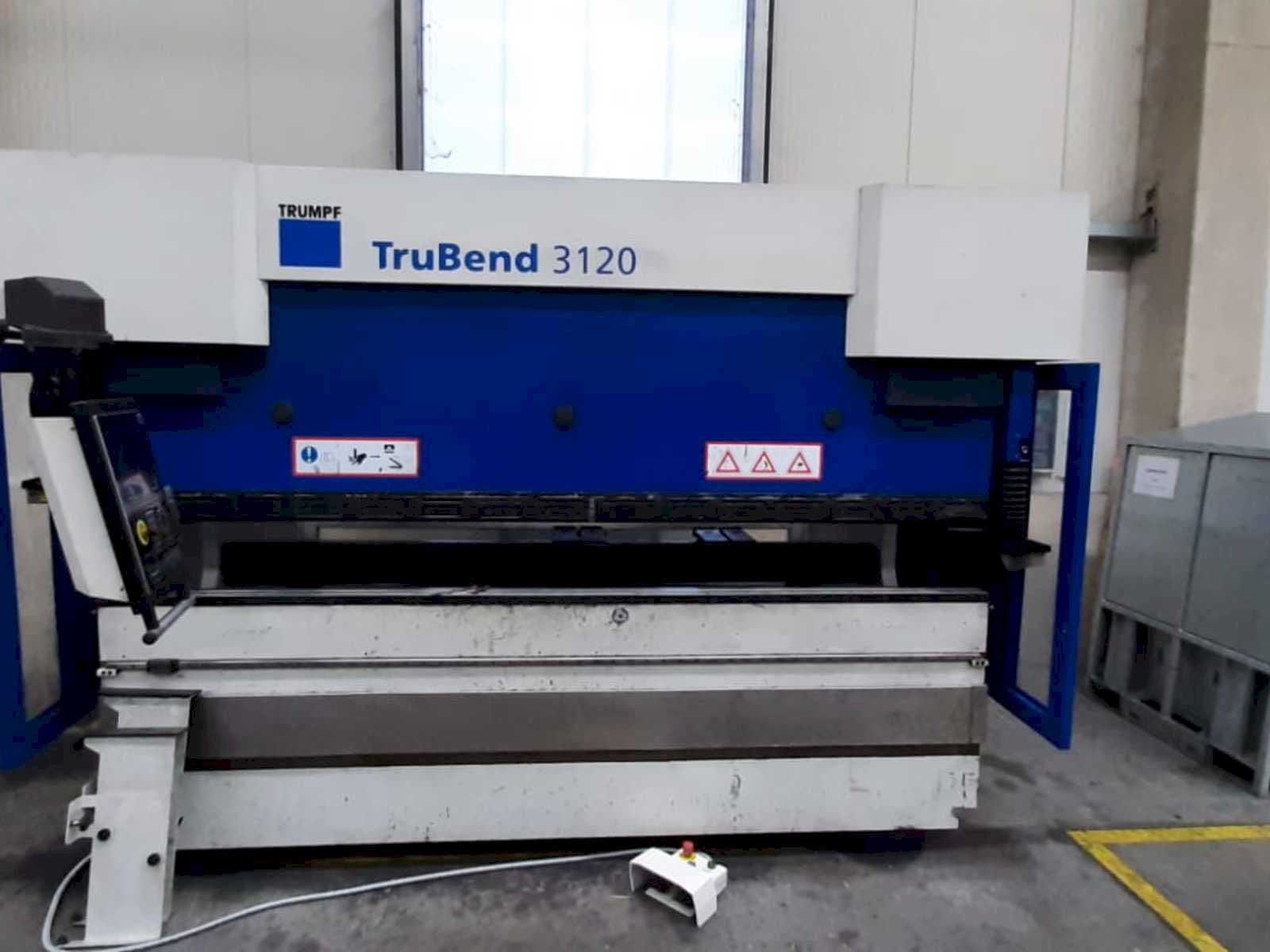 Vooraanzicht van Trumpf TruBend 3120 machine