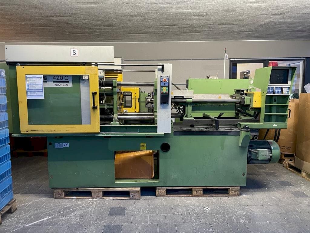 Vooraanzicht  van Arburg 420C mit  machine