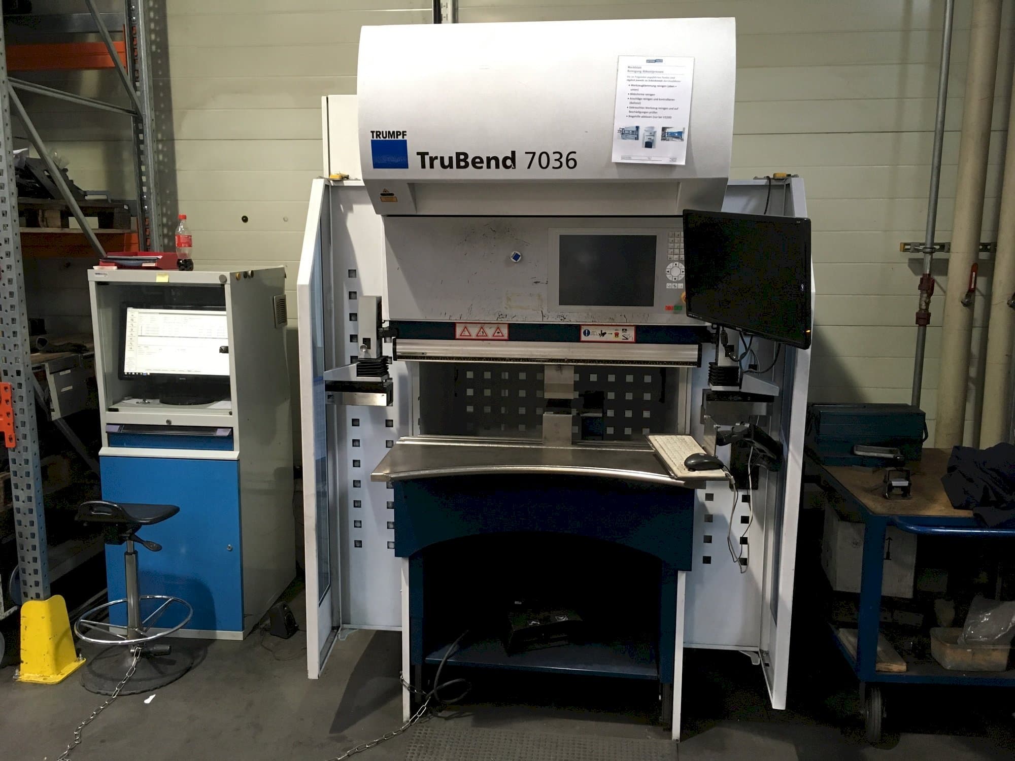 Vooraanzicht  van Trumpf TruBend 7036  machine