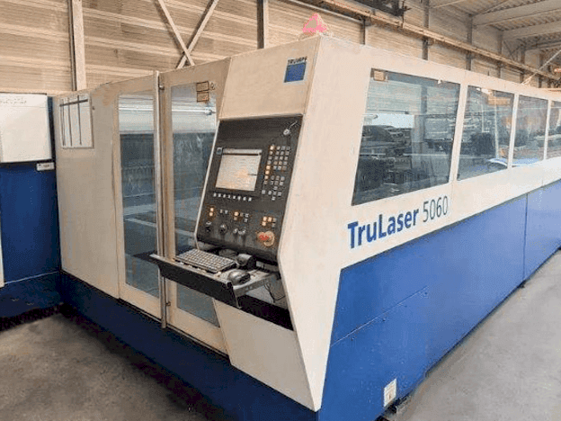 Vooraanzicht van TRUMPF TruLaser 5060 machine
