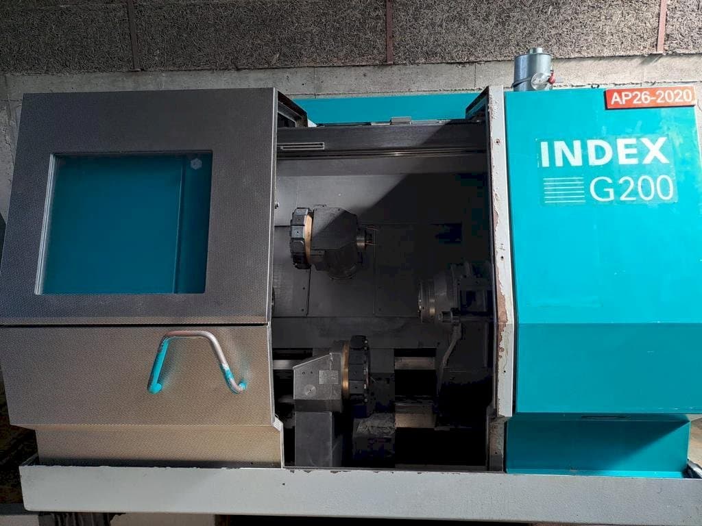 Vooraanzicht van Index G200 machine