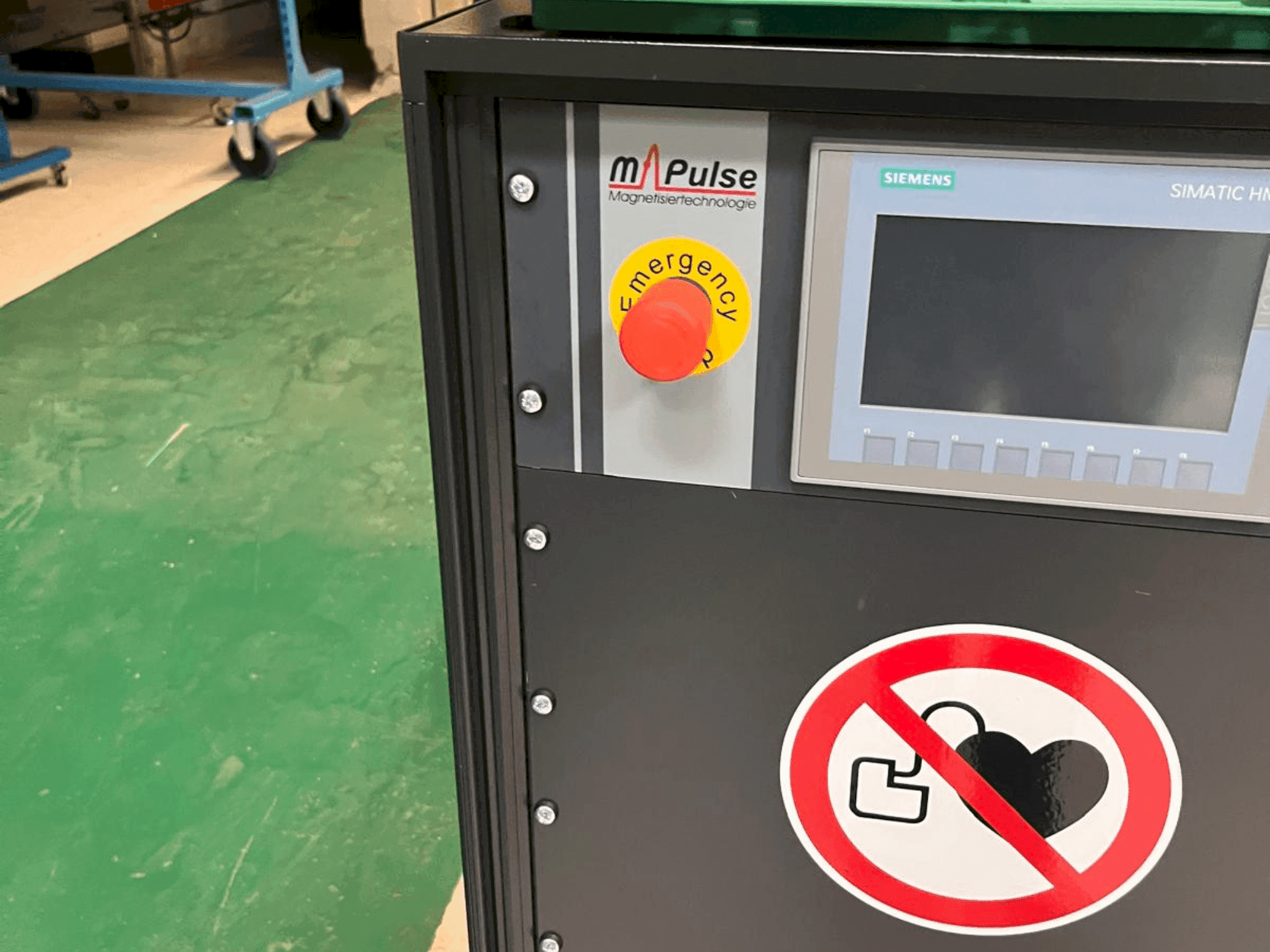 Vooraanzicht van M-PULSE 2k6e machine