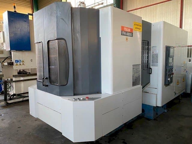 Vooraanzicht van Mazak FH4800 machine
