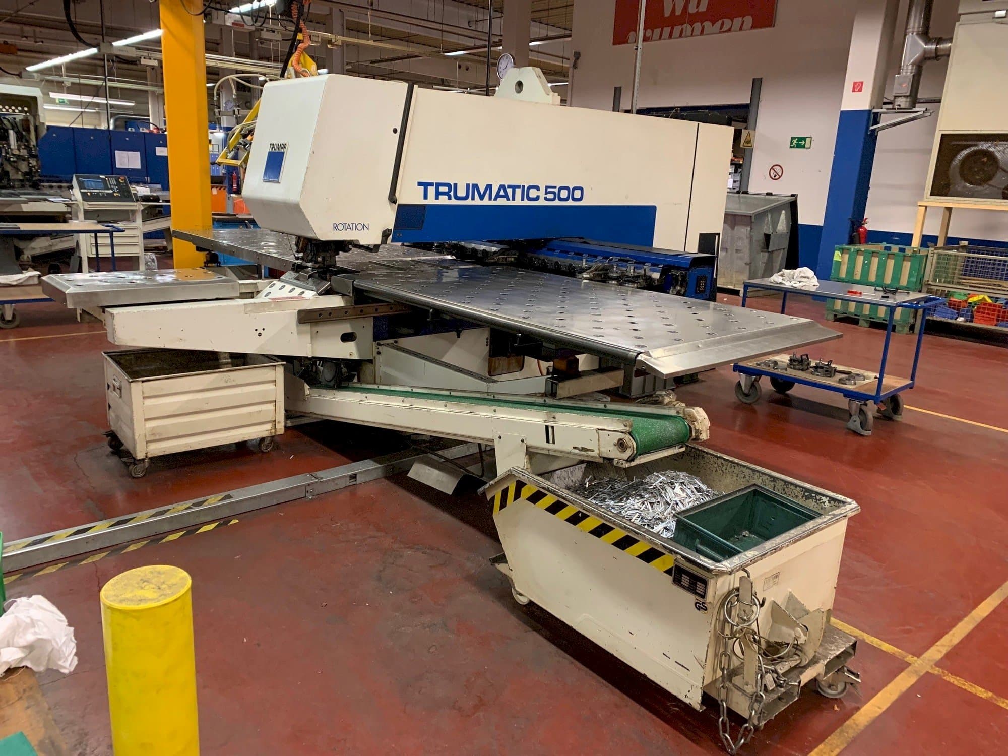 Vooraanzicht van Trumpf TC 500 R machine