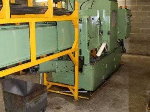 Vooraanzicht van Wickman 1"-6 machine