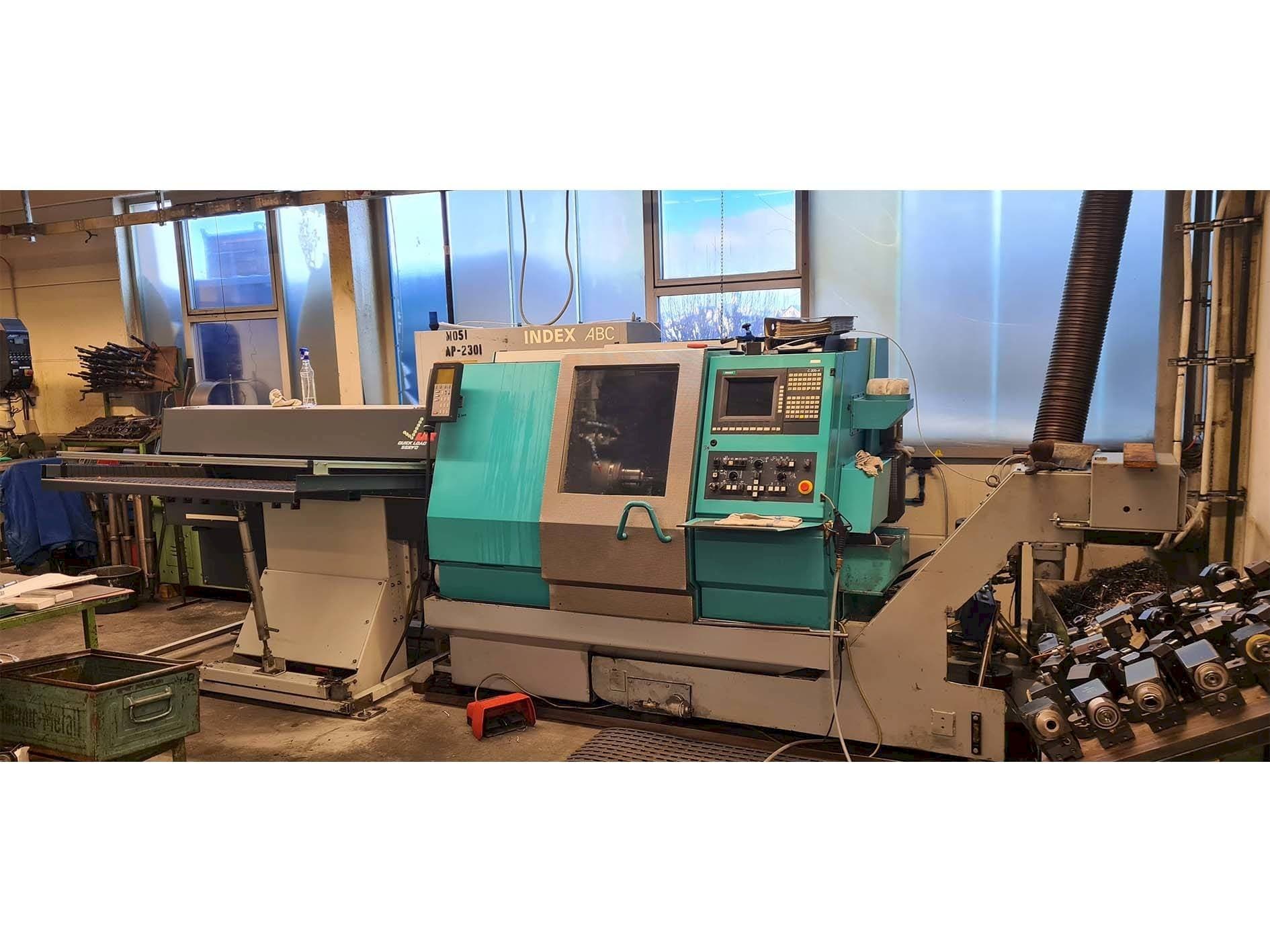 Vooraanzicht van Index ABC machine