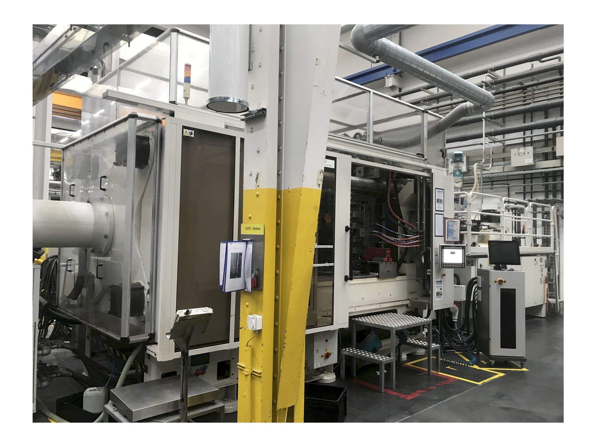 Vooraanzicht van Husky H650 RS 80/65 machine