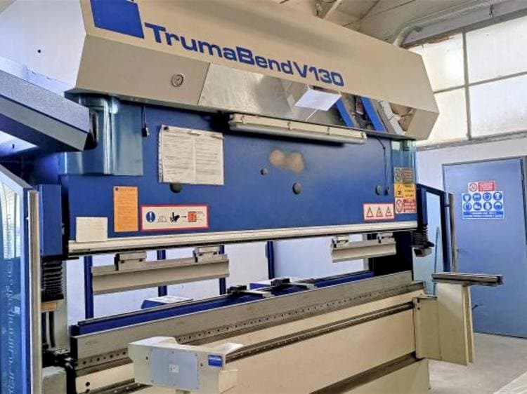 Vooraanzicht van Trumpf Trumabend V130 machine