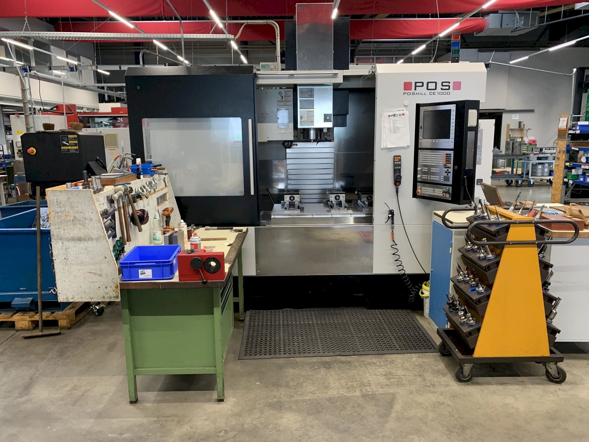 Vooraanzicht van POSmill CE 1000 machine