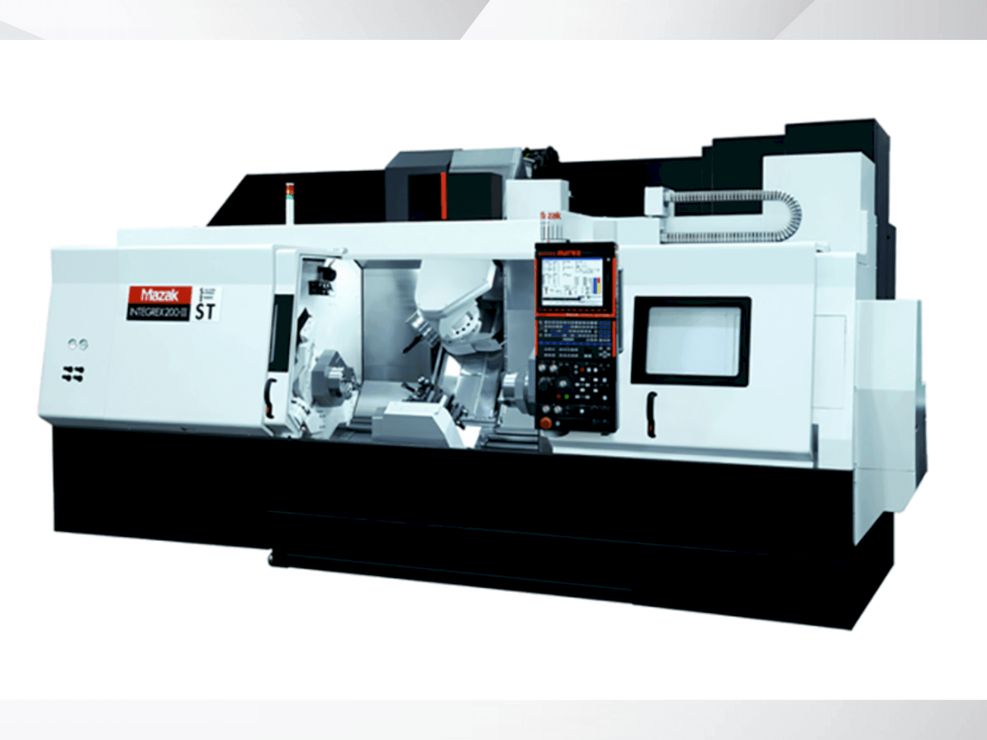 Vooraanzicht van Mazak Integrex 200 IV ST machine
