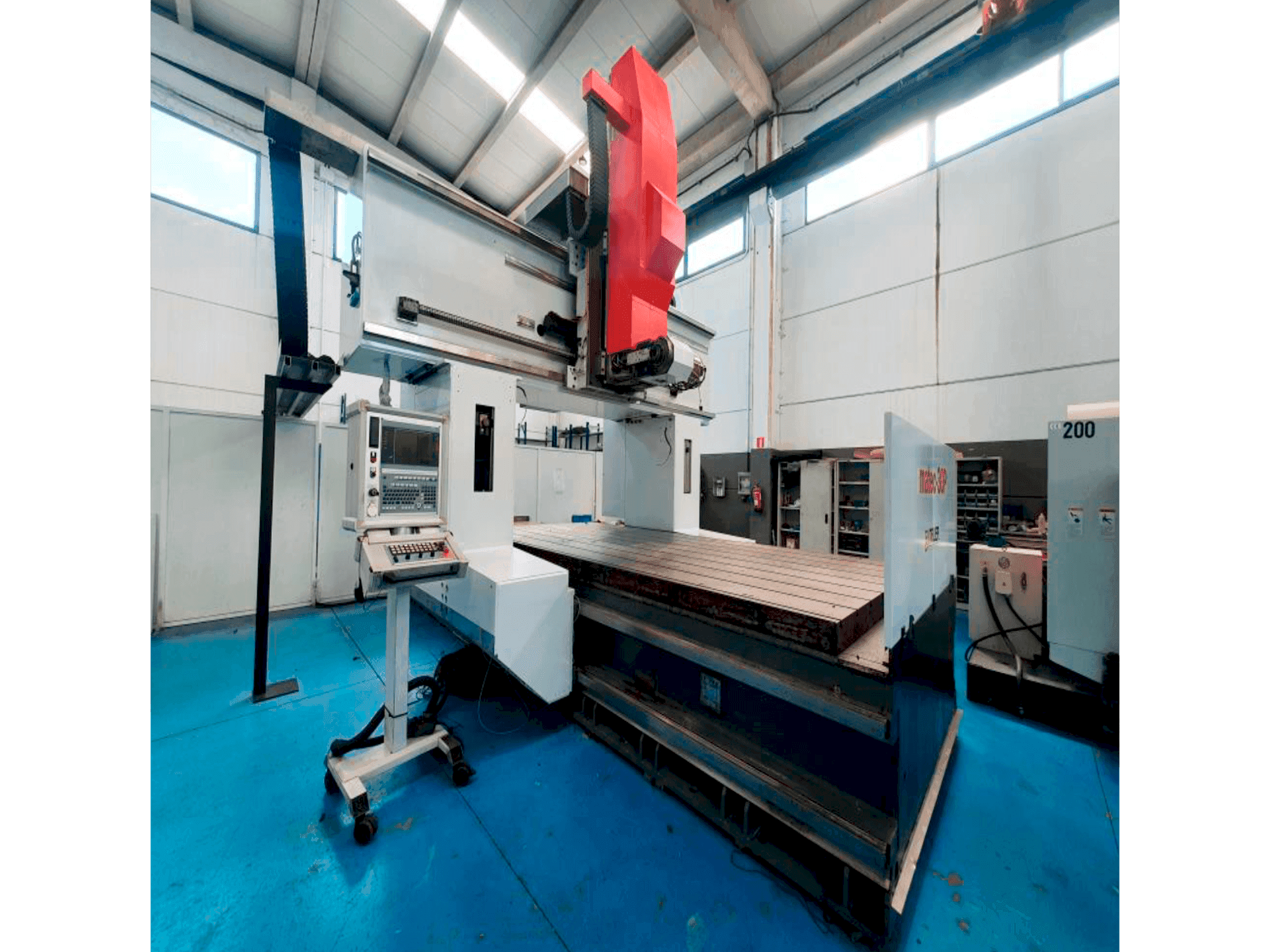 Vooraanzicht van Matec 30P machine