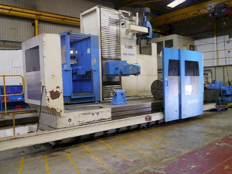 Vooraanzicht van CME MQ6000 machine
