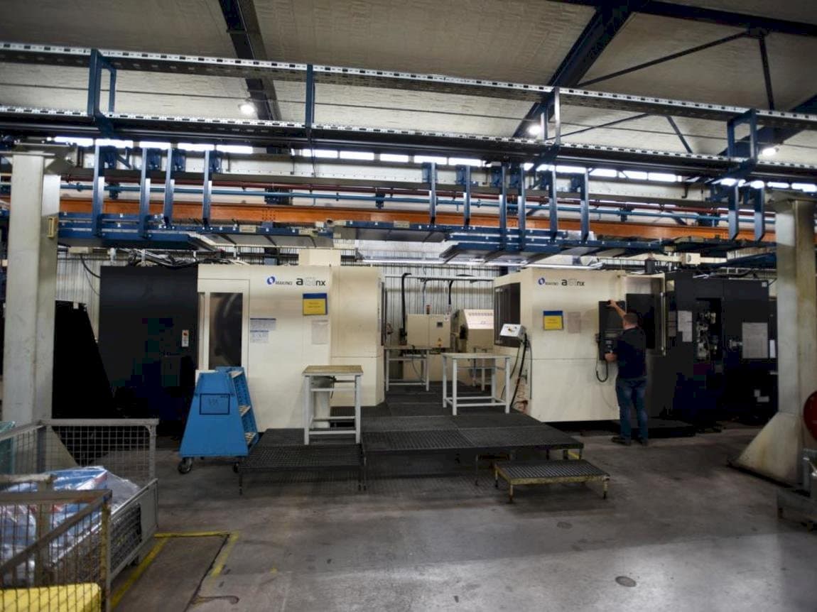 Vooraanzicht  van Makino a61nx Pro 6  machine