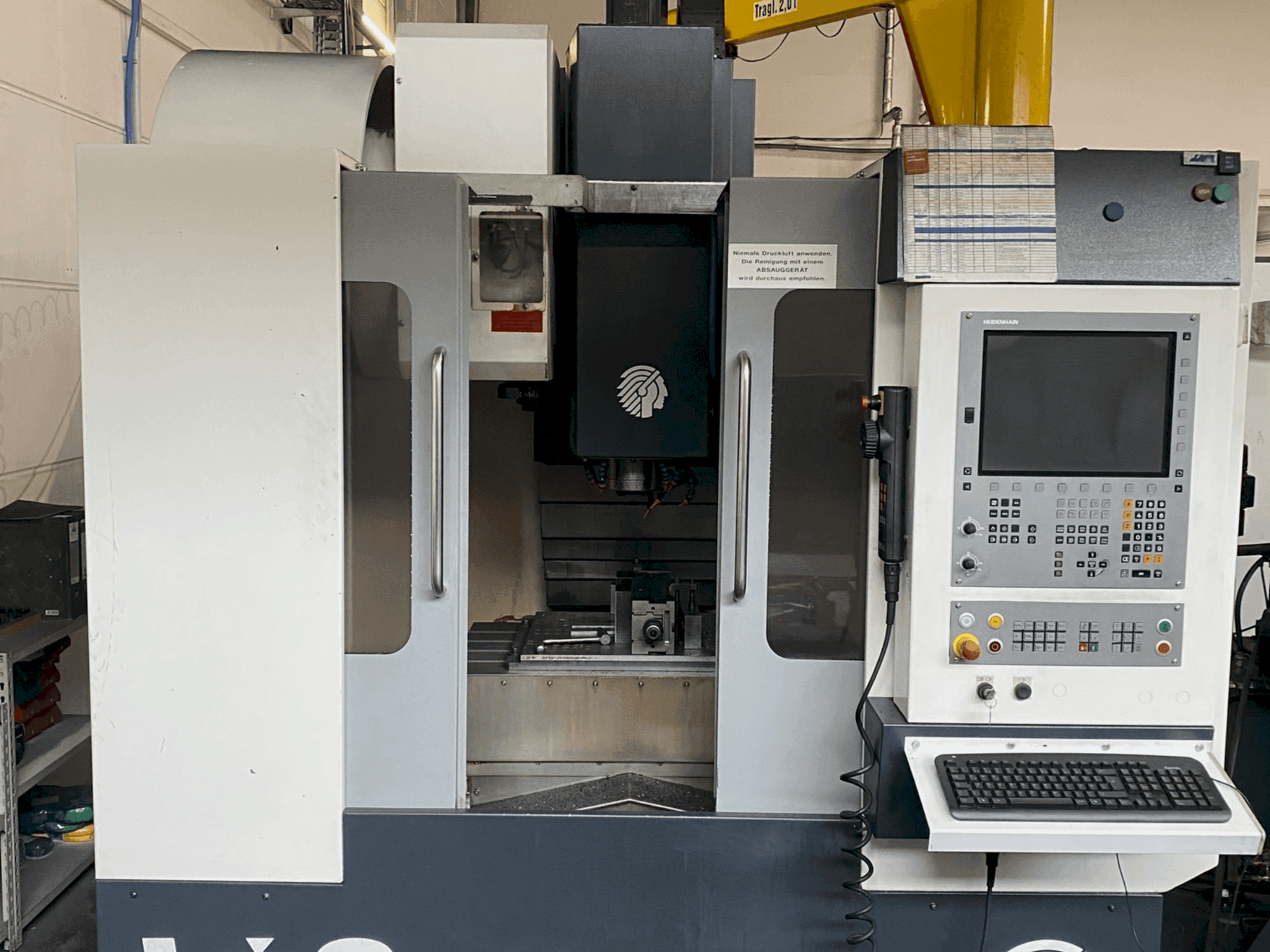 Vooraanzicht van Huron VX8 machine