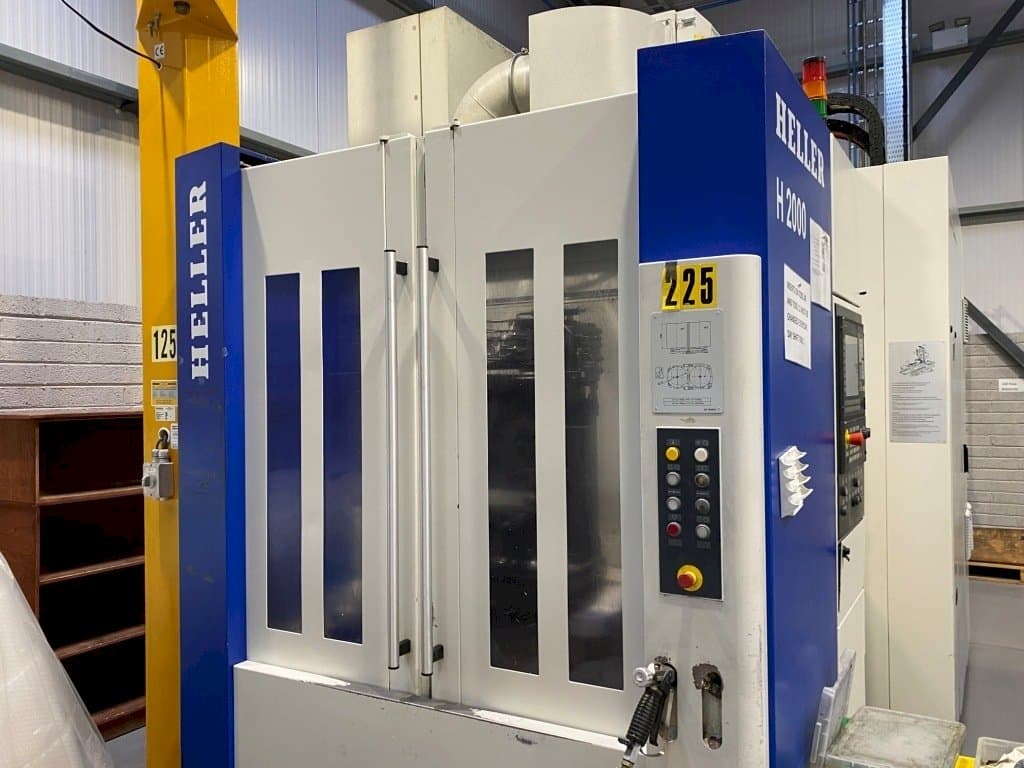 Vooraanzicht van HELLER H 2000 machine
