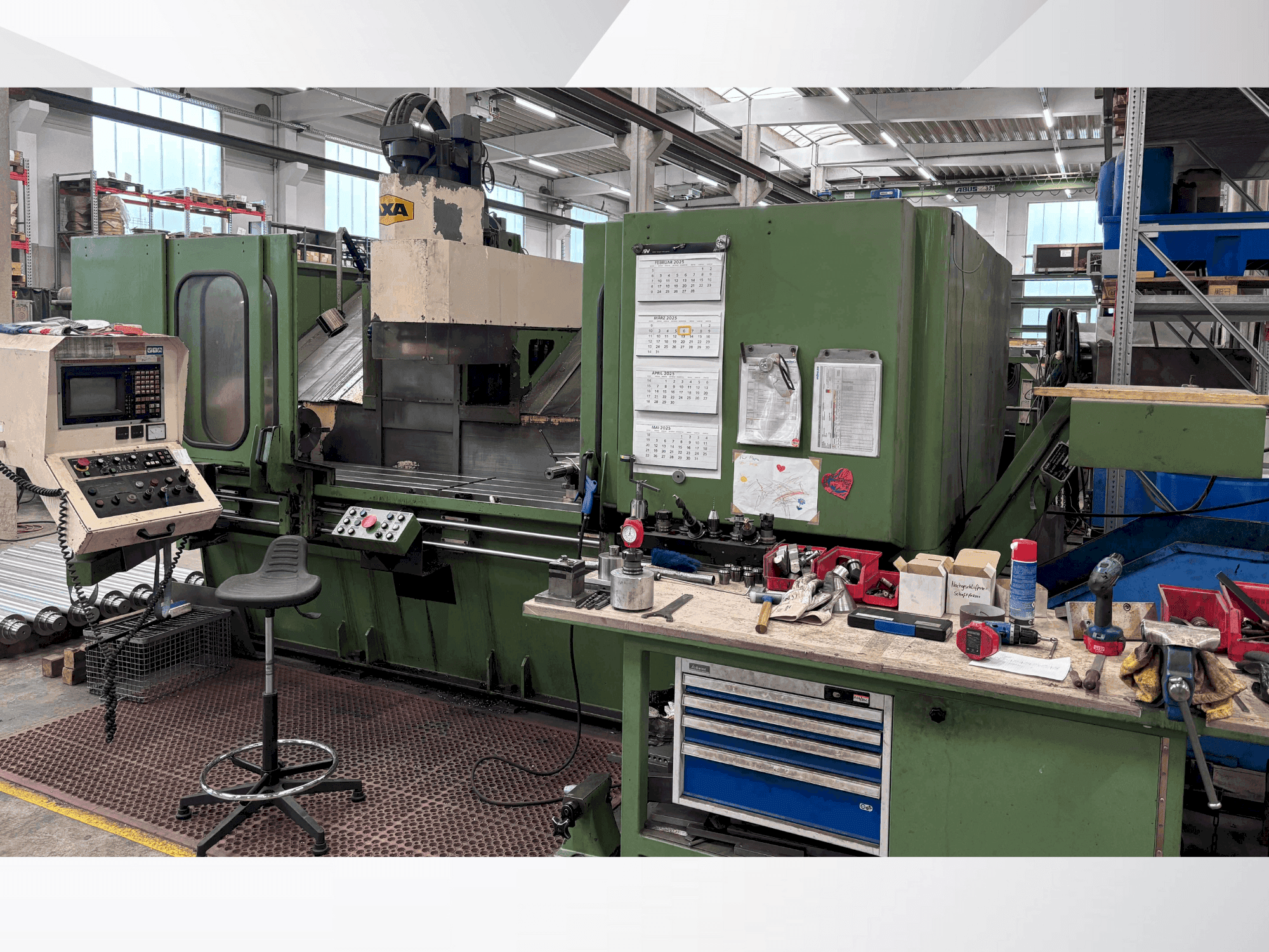 Vooraanzicht van AXA VSC 2 M machine