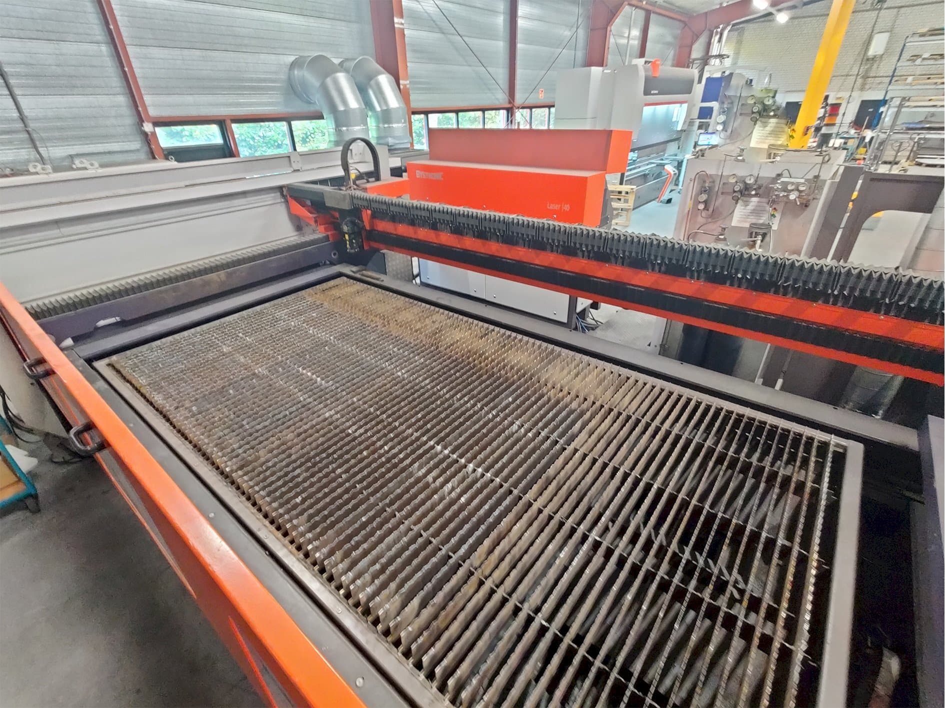Vooraanzicht van Bystronic ByStar 4020 4kW CO2 machine