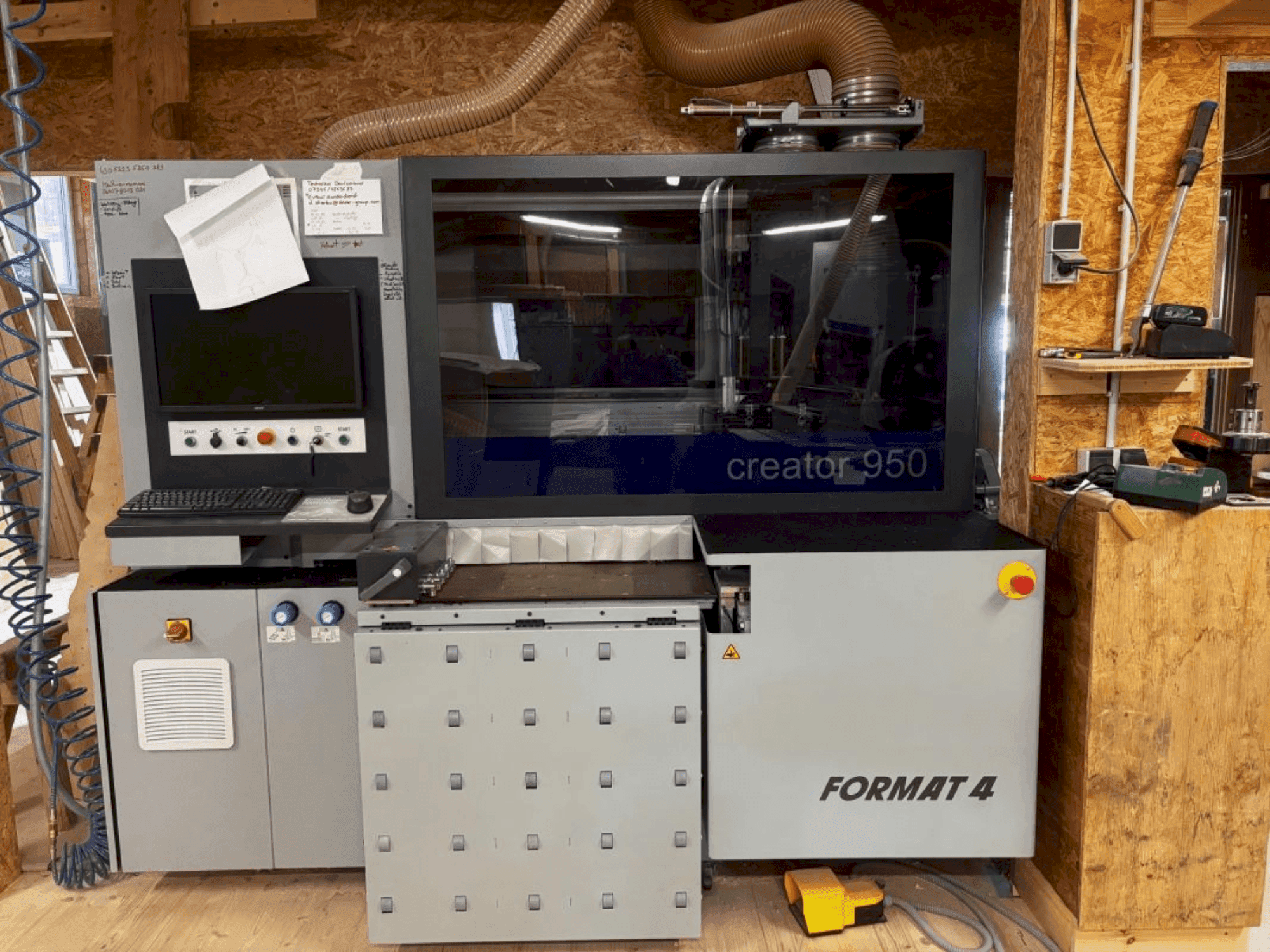 Vooraanzicht van FORMAT4 Creator 95 machine