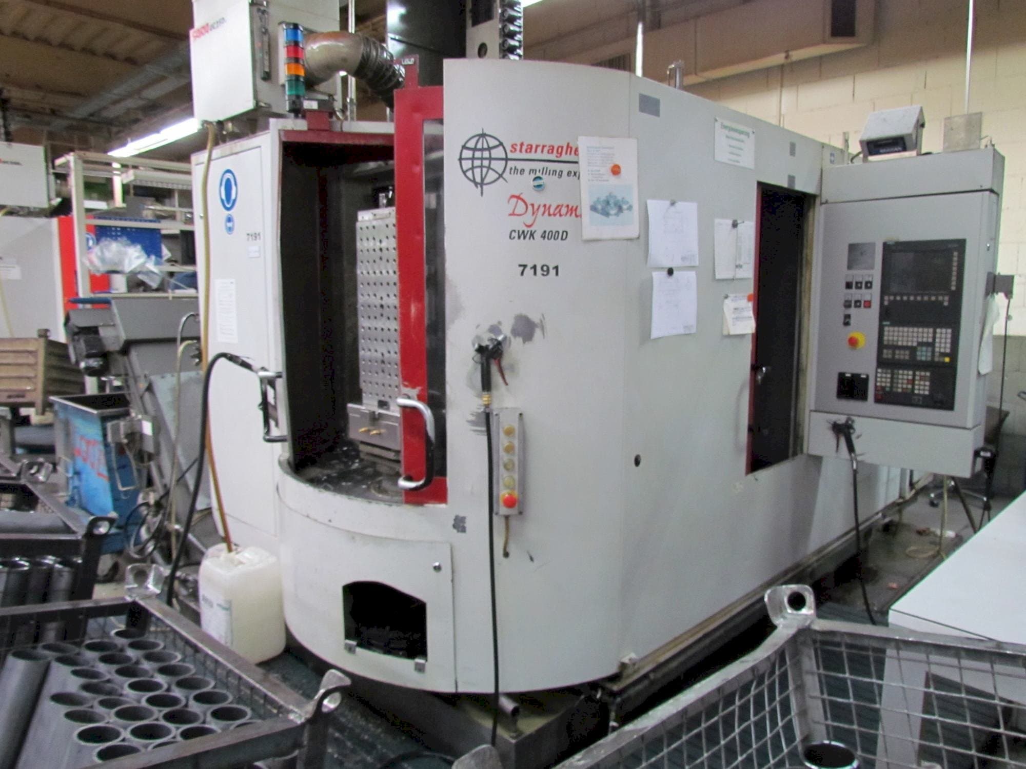 Vooraanzicht van Heckert CWK 400 D machine