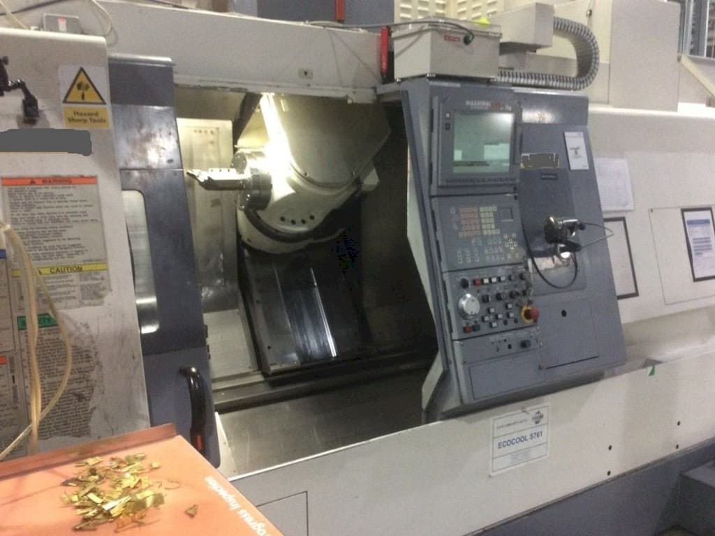 Vooraanzicht  van Mazak Integrex 200-3  machine