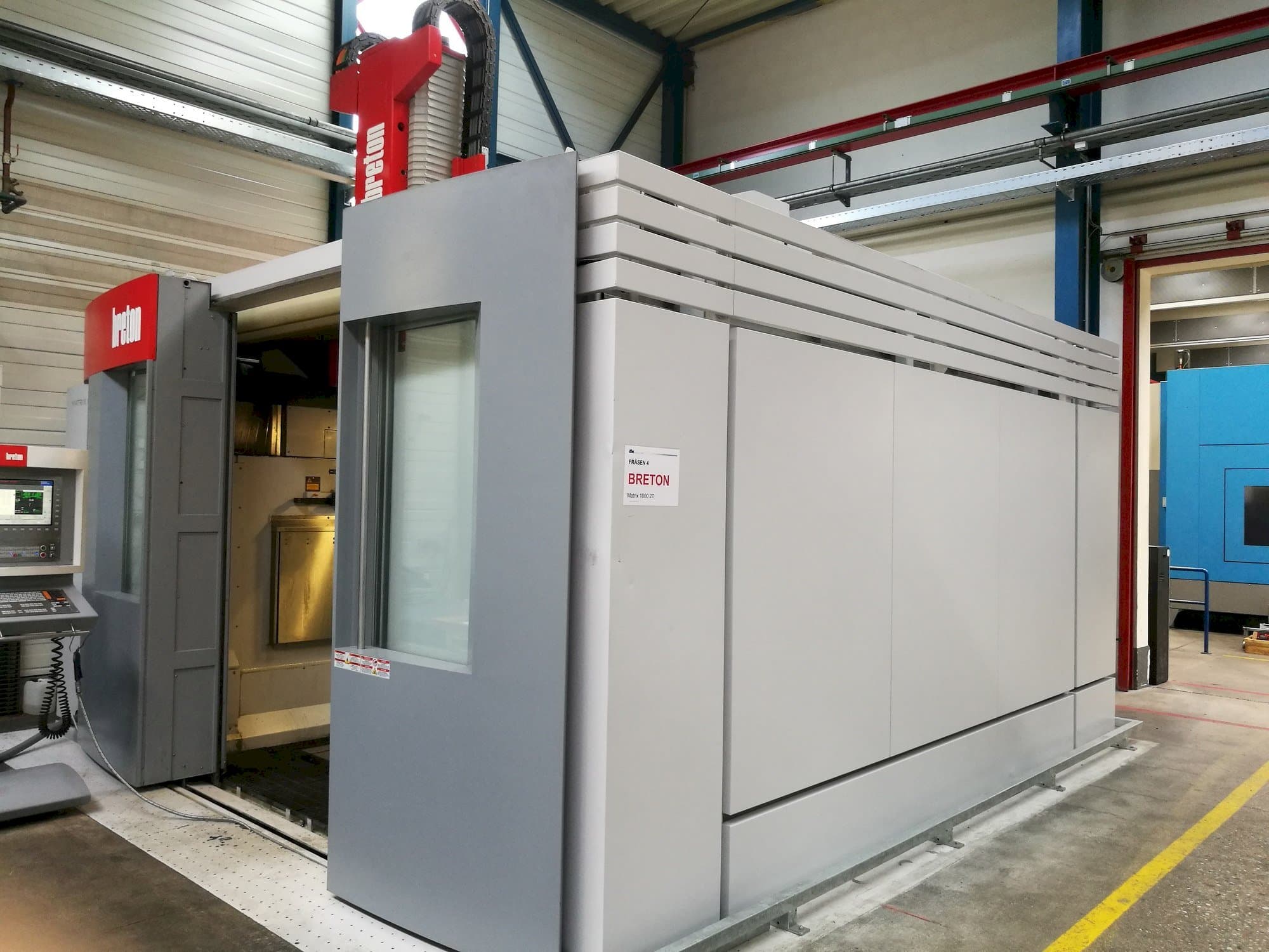 Vooraanzicht  van Breton Matrix 1000 2T DY  machine