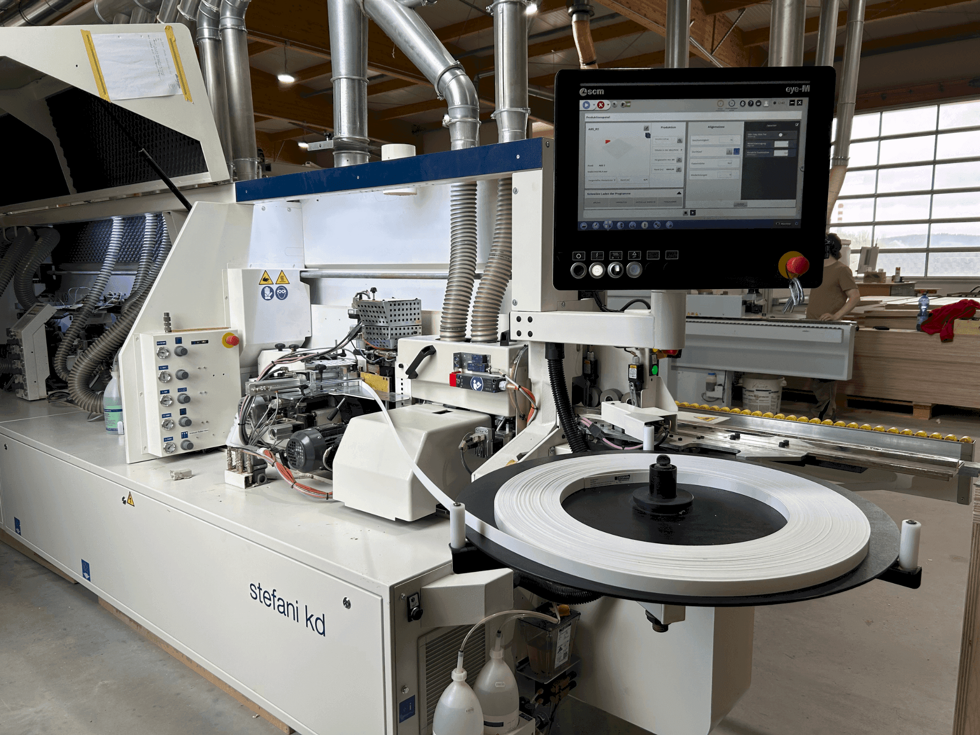 Vooraanzicht  van SCM Stefani kd hp  machine