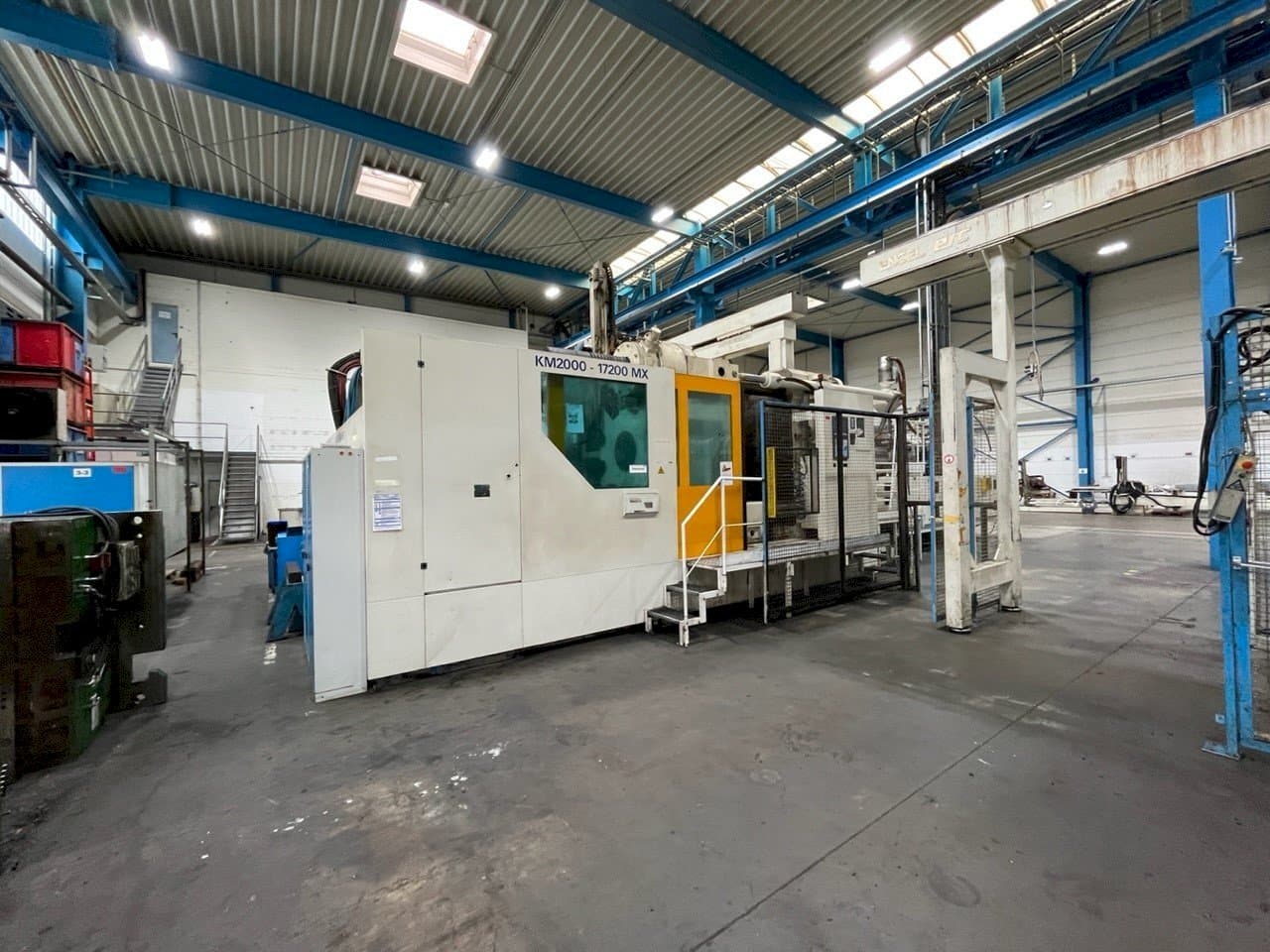 Vooraanzicht  van Krauss Maffei KM 2000 17200 MX  machine