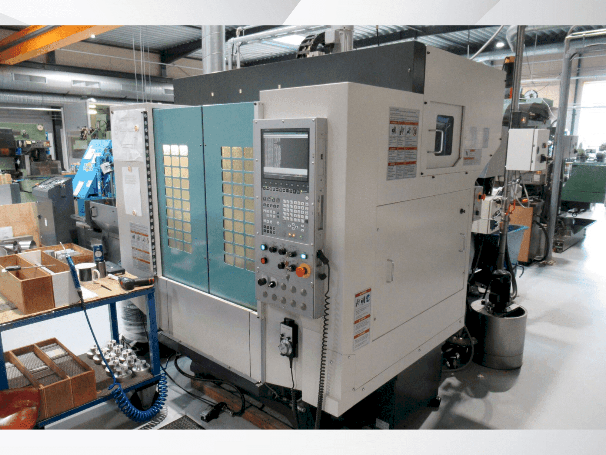 Vooraanzicht van Brother TC-22B-O machine