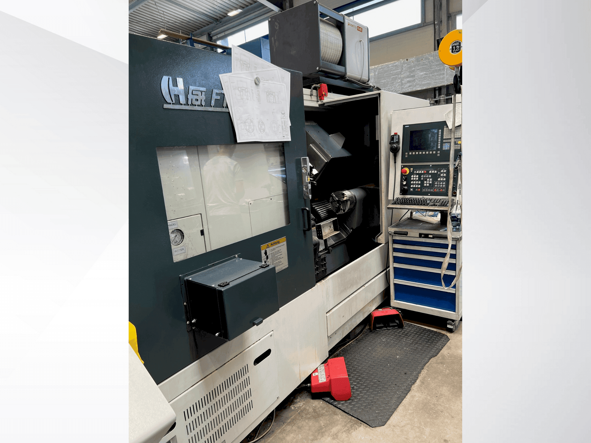 Vooraanzicht  van FAT FTM 165  machine