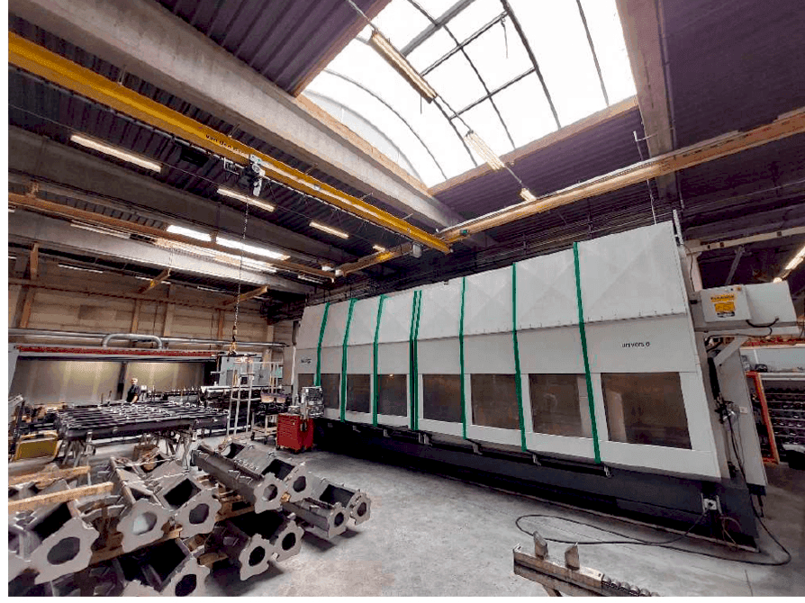 Vooraanzicht van Unisign Univers 6 machine